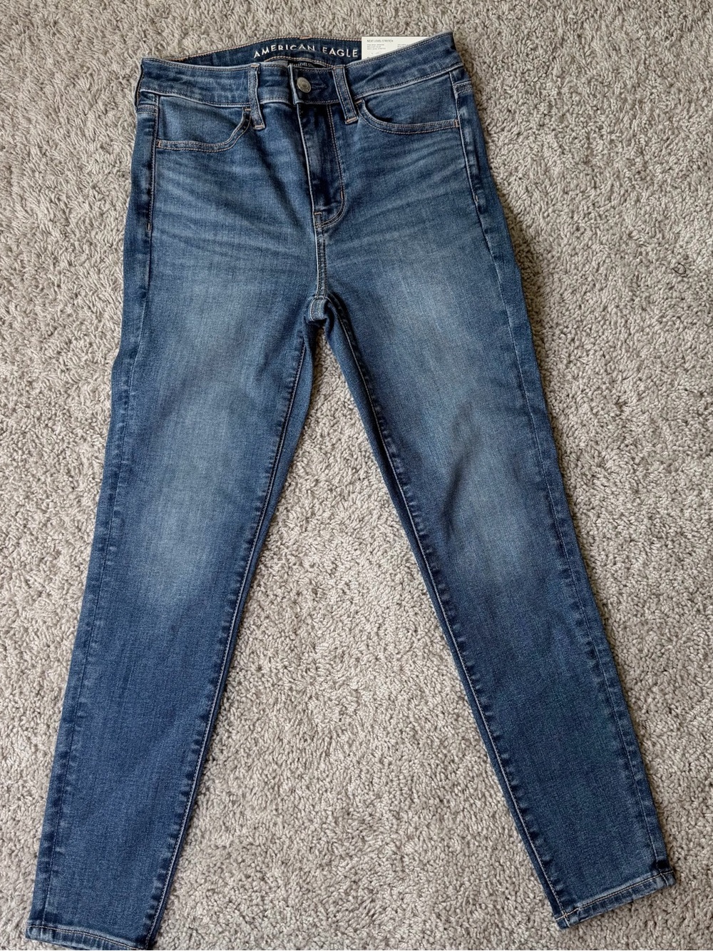 American Eagle Outfitters Skinny Jeans - Medium Blue Wash